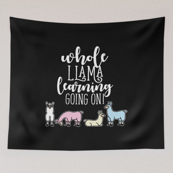 Item preview, Whole Llama Learning Teacher Student Gift Idea designed and sold by haselshirt.