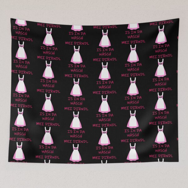 Item preview, Ladies Fun T-Shirt MEI DIRNDL IS IN DA WASH - Oktoberfest Munich Wiesn designed and sold by urban-design.
