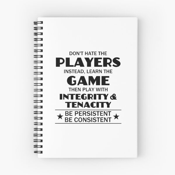 Item preview, Don't Hate The Players (Light) designed and sold by 4wordsmovement.