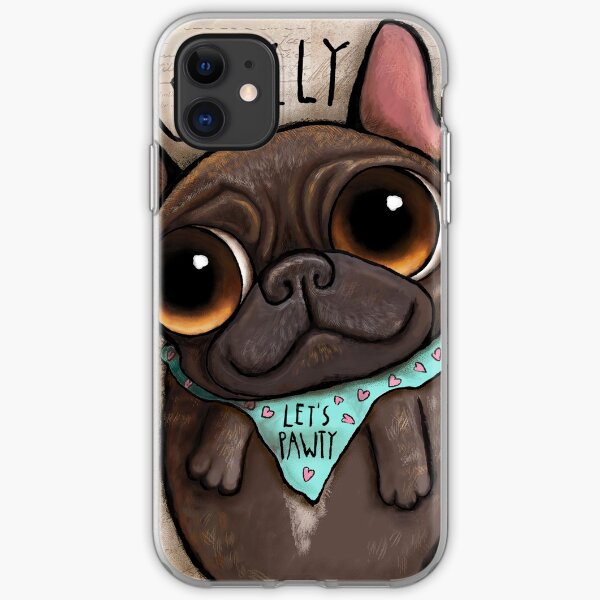 My friend Grizzly French bulldog iPhone Soft Case
