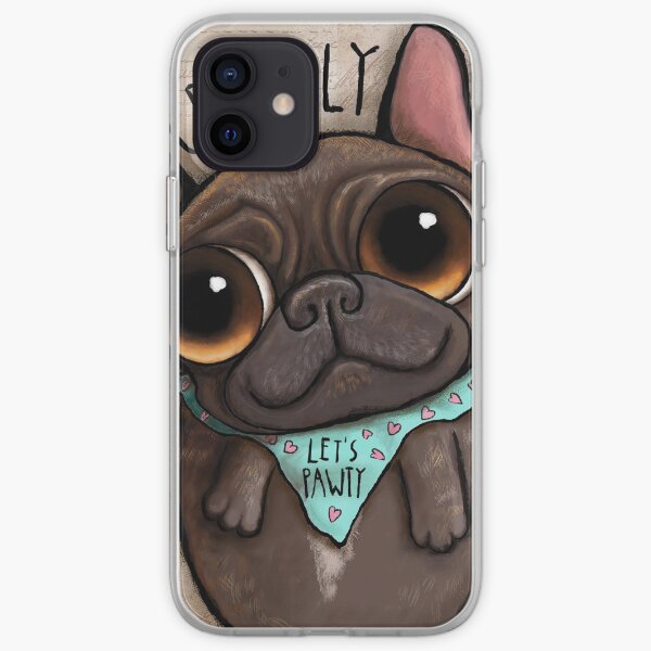 My friend Grizzly French bulldog iPhone Soft Case