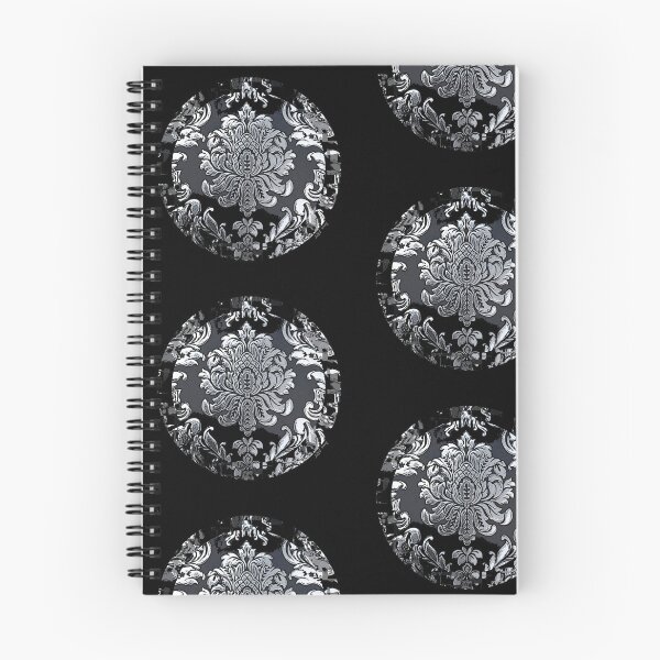 Item preview, Bordado de decoración antigua - DARK SILVER - pintura digital de Iona Art Digital designed and sold by IonaArtDigital.