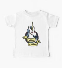 I Believe in Unicorns Baby Tee