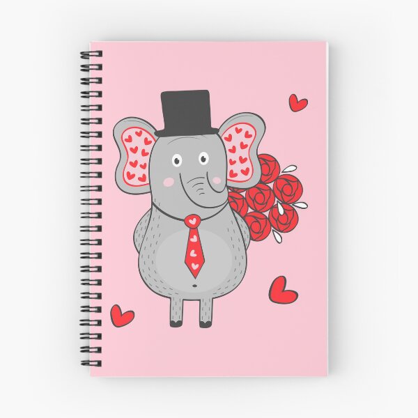 Item preview, ELEPHANT WITH LOVE FLOWERS designed and sold by ReignGFX.