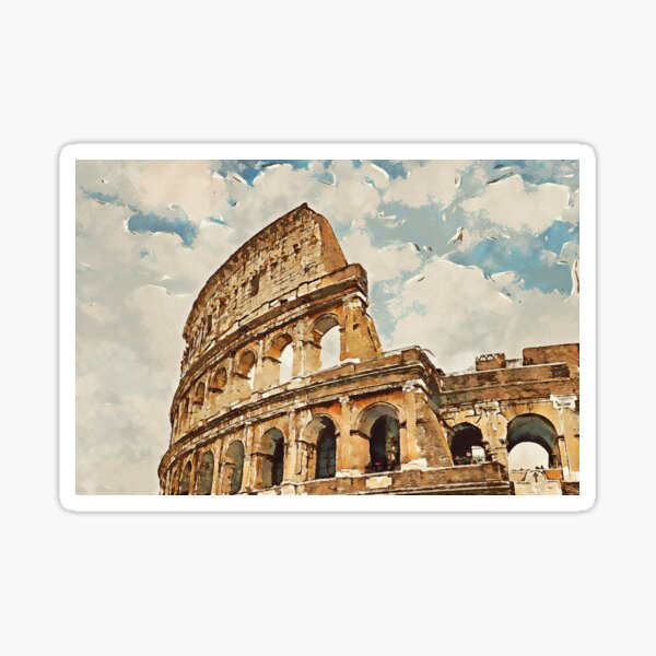 Item preview, Colosseum, Rome designed and sold by AM FineArtPrints.