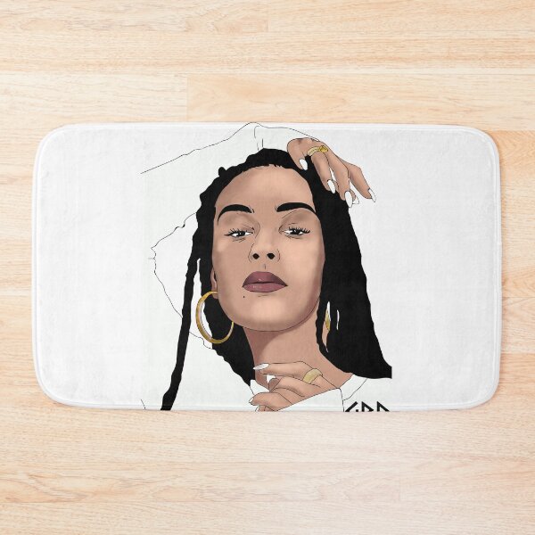 Item preview, Jorja Smith white background designed and sold by Goroudesign.