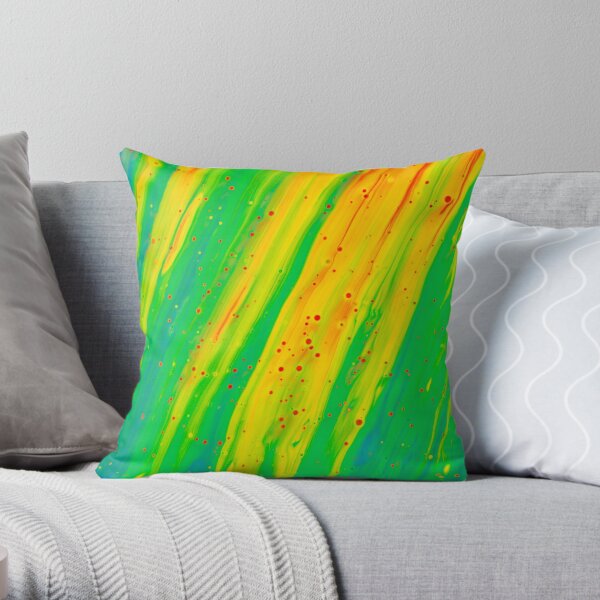Colour My World Throw Pillow