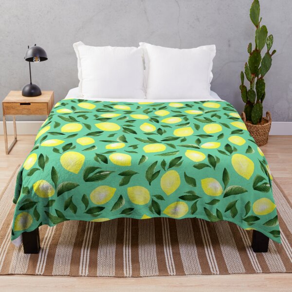 Item preview, Lemons. Green pattern designed and sold by JuliaBadeeva.
