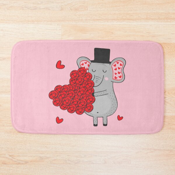 Item preview, ELEPHANT WITH LOVE FLOWERS designed and sold by ReignGFX.