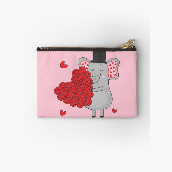 Item preview, ELEPHANT WITH LOVE FLOWERS designed and sold by ReignGFX.