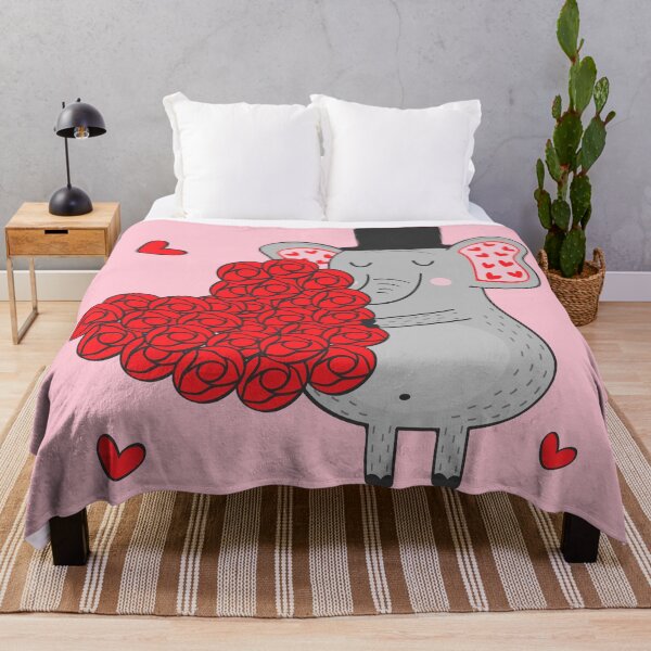 Item preview, ELEPHANT WITH LOVE FLOWERS designed and sold by ReignGFX.