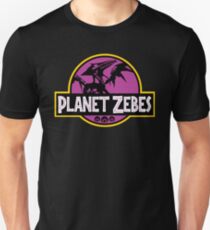 Camiseta ajustada Planeta zebes (morado)