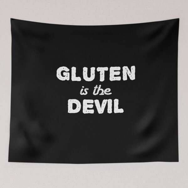 Item preview, Gluten Is The Devil designed and sold by MooonTees.