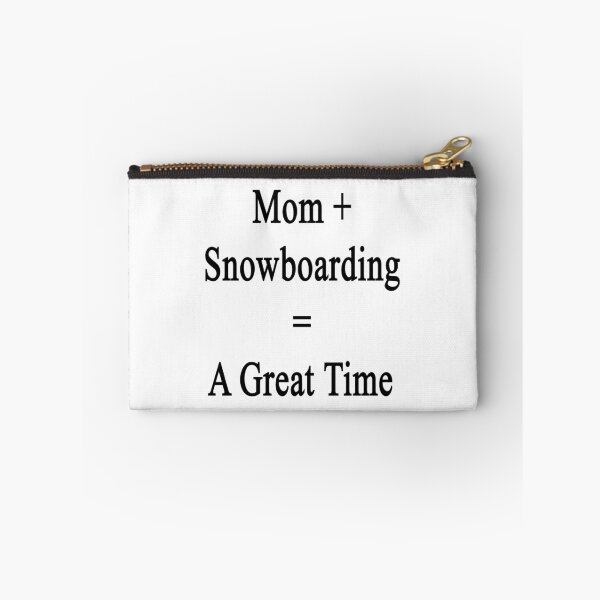 Item preview, Mom + Snowboarding = A Great Time  designed and sold by supernova23.