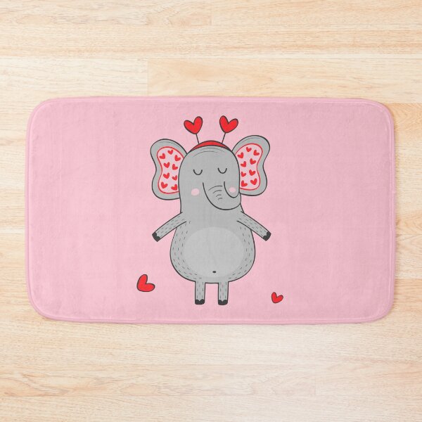 Item preview, ELEPHANT WITH LOVE FLOWERS designed and sold by ReignGFX.