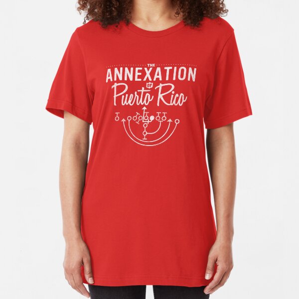The Annexation of Puerto Rico Slim Fit T-Shirt