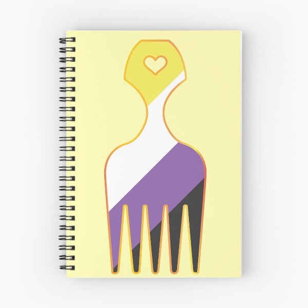 Artikelvorschau, NON BINARY PRIDE - Haarpickel entworfen und verkauft von afroflower.