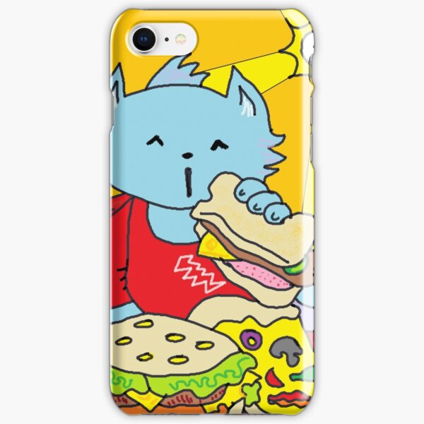 Fast Food Cat iPhone Snap Case