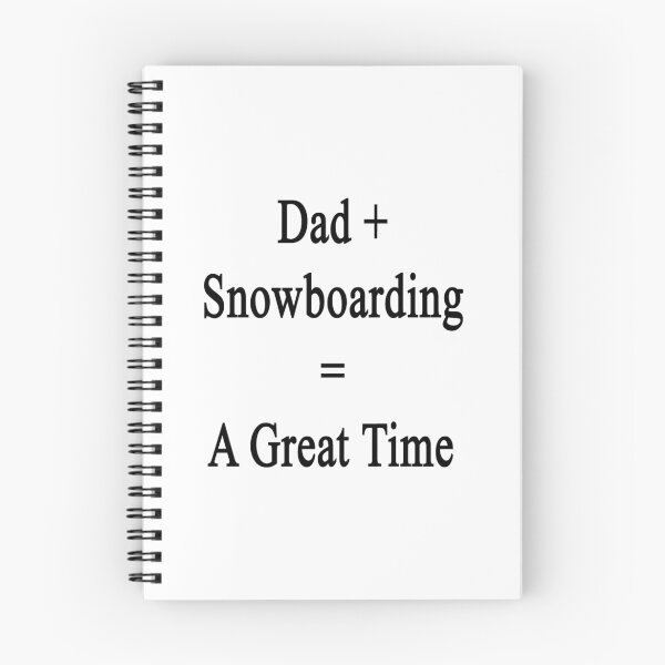 Item preview, Dad + Snowboarding = A Great Time  designed and sold by supernova23.