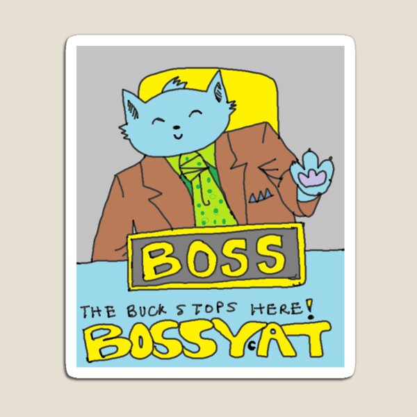 Boss Cat Magnet