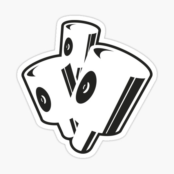 Fat Cap style Sticker
