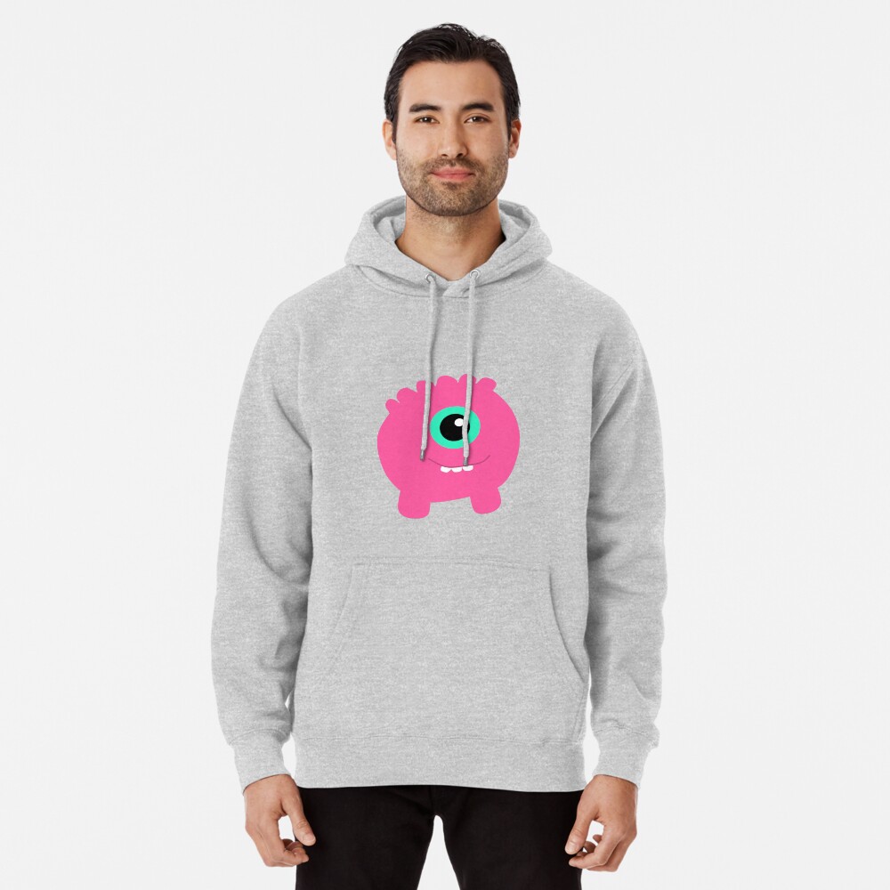 Alien Pink Pullover Hoodie