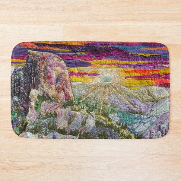 Item preview, Yosemite Half Dome. Textile Art designed and sold by NisaKiley.