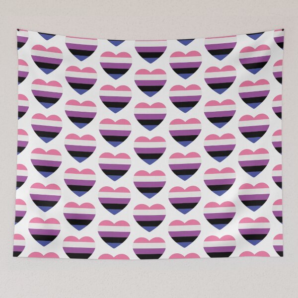 Item preview, Genderfluid Heart designed and sold by dlpalmer.