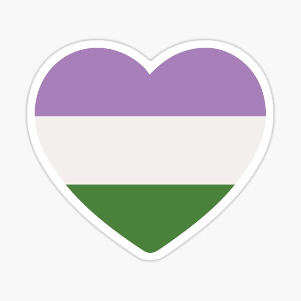 Item preview, Genderqueer Heart designed and sold by dlpalmer.