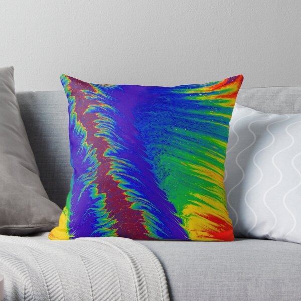 Colours of the World Throw Pillow