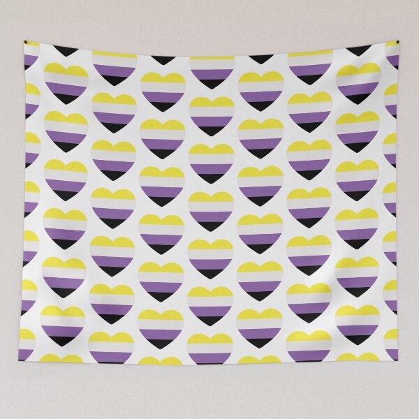 Item preview, Nonbinary Heart designed and sold by dlpalmer.