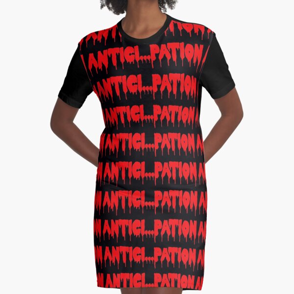 I See You Shiver With Antici...pation Graphic T-Shirt Dress
