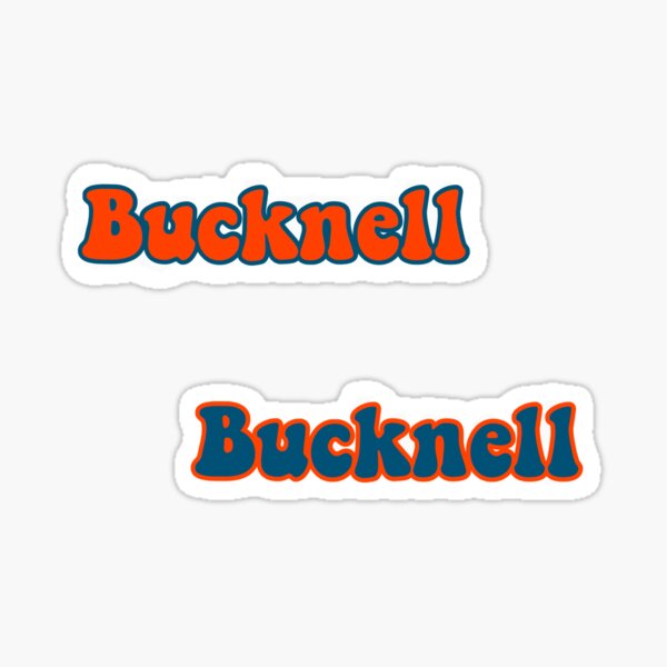 Bucknell Pack Sticker For Sale By Emilysstickerss Redbubble