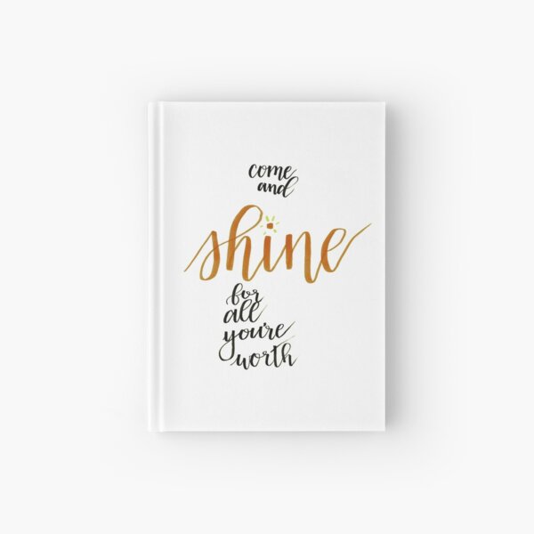 Morning Glow Hardcover Journal
