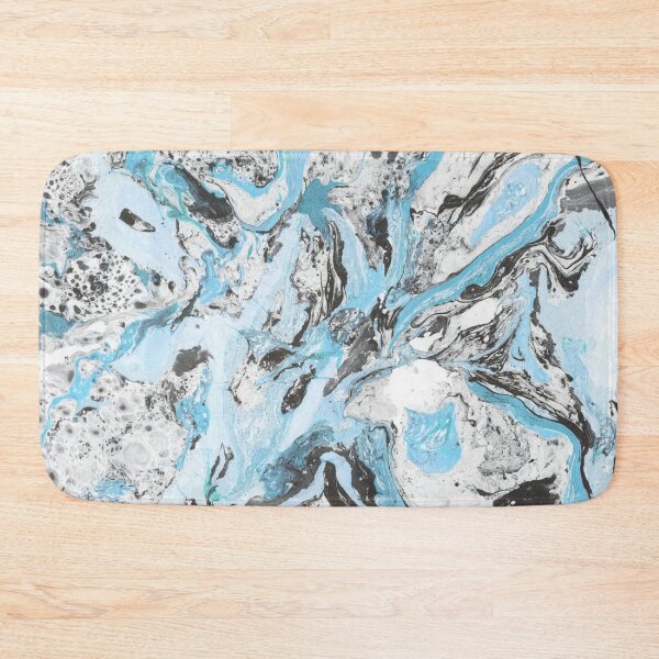 Item preview, Blue and grey marble designed and sold by JuliaBadeeva.