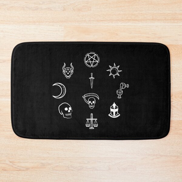 Item preview, Occult Pattern Black designed and sold by Gumless.