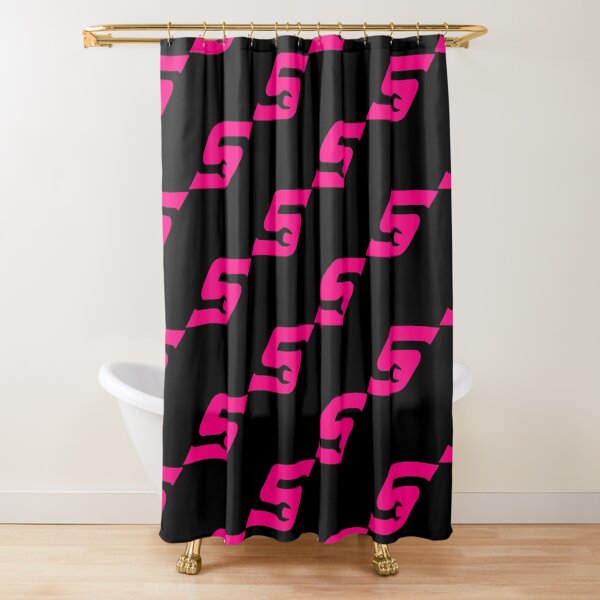 hot pink snapon tools Shower Curtain