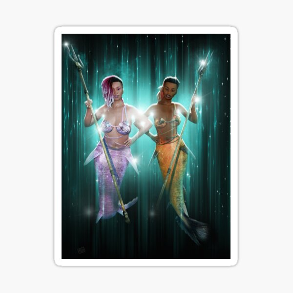 Pisces (Female) Sticker