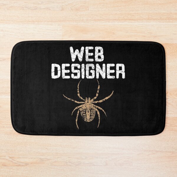 Item preview, Web Designer with Spider designed and sold by Gold Wings Tees.