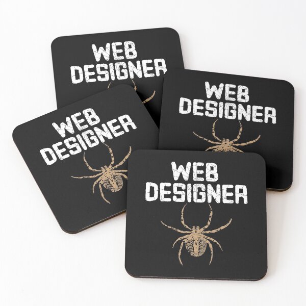Item preview, Web Designer with Spider designed and sold by Gold Wings Tees.