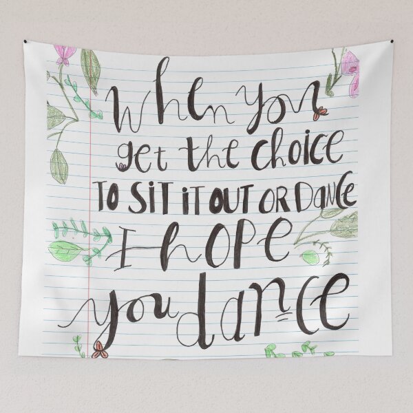 Item preview, I hope you dance. designed and sold by BellaAtherton.