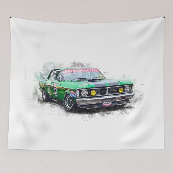 Item preview, Green XY Ford Falcon GT designed and sold by Stuart Row.