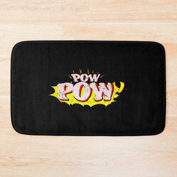 Item preview, Super Hero Comic Book Onomatopoeia. Pow Pow! designed and sold by Gold Wings Tees.