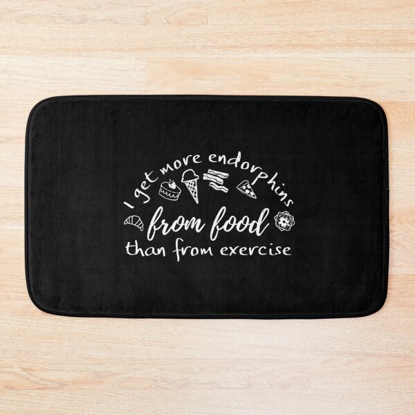 Item preview, I get more endorphins from food than from exercise designed and sold by Gold Wings Tees.