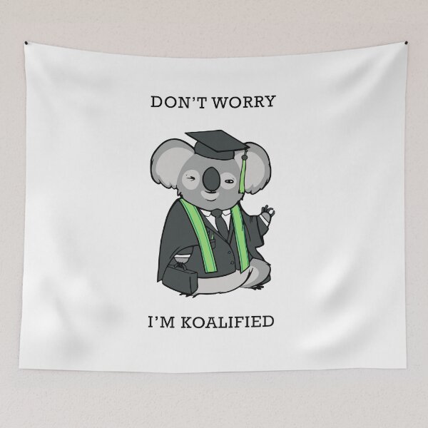 Item preview, I'm Koalified - Funny Kola Animal Artwork designed and sold by happygSHOP.