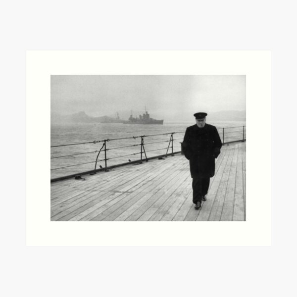 Item preview, Winston Churchill At Sea designed and sold by warishellstore.