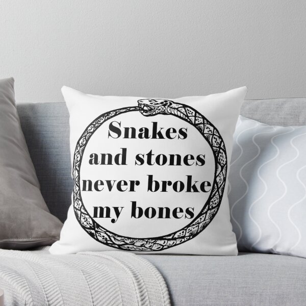 Item preview, Snakes and Stones never broke my bones - Taylor Swift - Lover designed and sold by tziggles.
