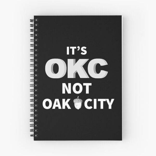 Item preview, Oklahoma City, Its OKC not Oak City designed and sold by Gold Wings Tees.