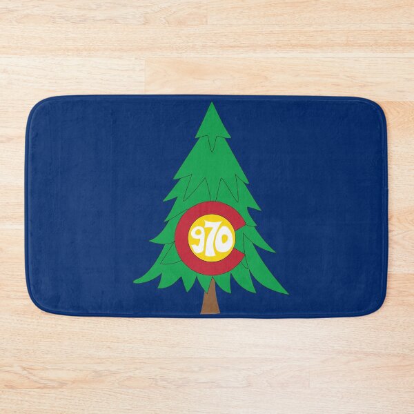 Item preview, Hand Drawn Pine Tree 970 Area Code designed and sold by itsrturn.
