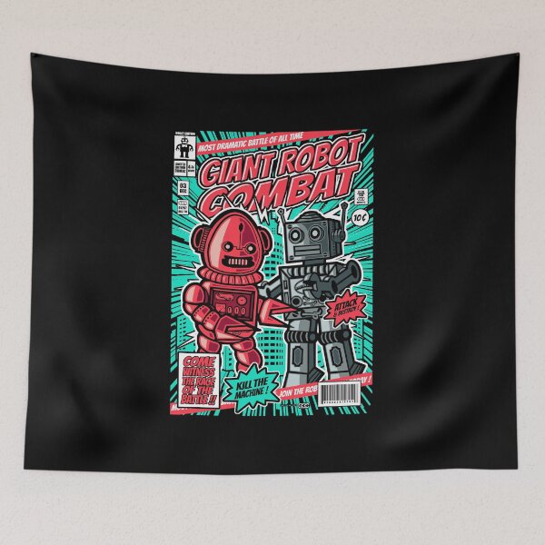 Item preview, Giant Robot Combat designed and sold by ArtemNovus.